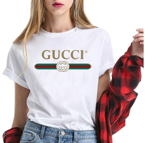 pretty rich gucci tops|Gucci t shirts for women.